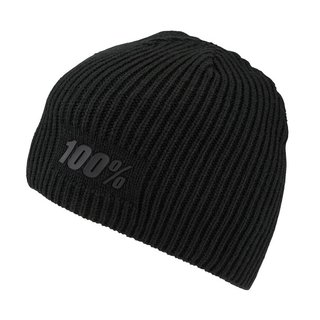 100% Raw Beanie in schwarz