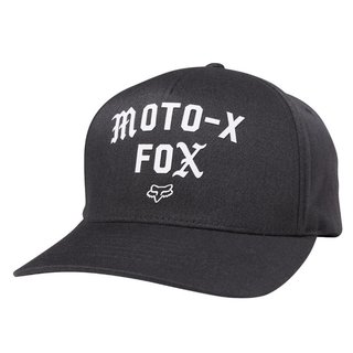 Fox Arch Flexfit Schwarz Vintage