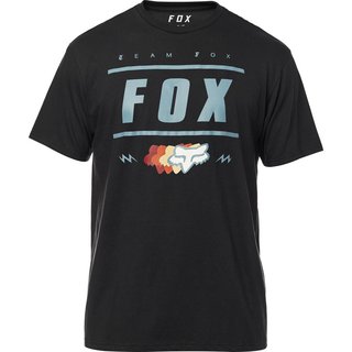 FOX Team 74 SS Tech Tee T-Shirt Schwarz