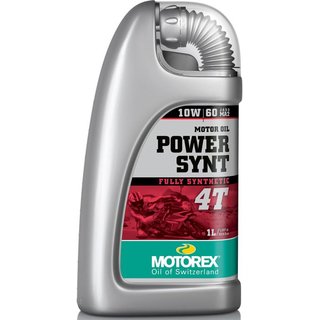 Motorex Sae 10W/60 Power Synth 1 Liter Jaso MA2