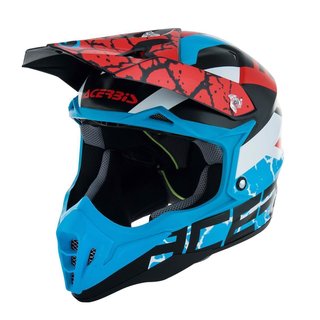 Acerbis Impact 3.0 Helm in Schwarz/Blau
