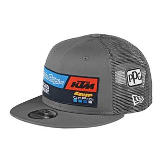 Troy Lee Designs Team Snapback Grau Grey
