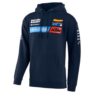 Troy Lee Designs KTM Hoodie Dunkelblau
