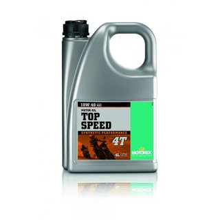Motorex Sae 10W/40 Top Speed 4T Motorenöl 4 Liter