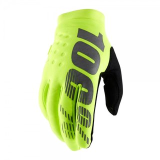 100% Brisker Handschuh Neongelb