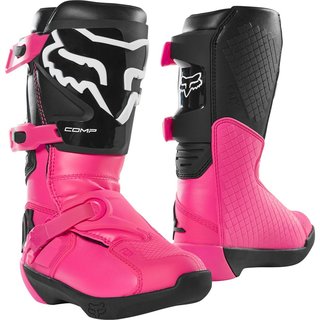 Fox Youth Comp Boot schwarz/pink Gr. 41
