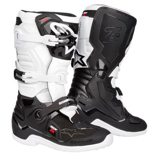 Alpinestars Stiefel Tech 7S Schwarz/Weiß